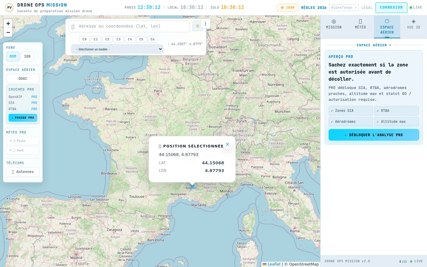 Assistant réglementation IA drone DGAC
